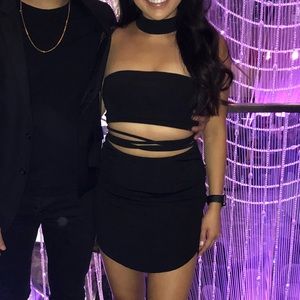 BLACK Peppermayo dress